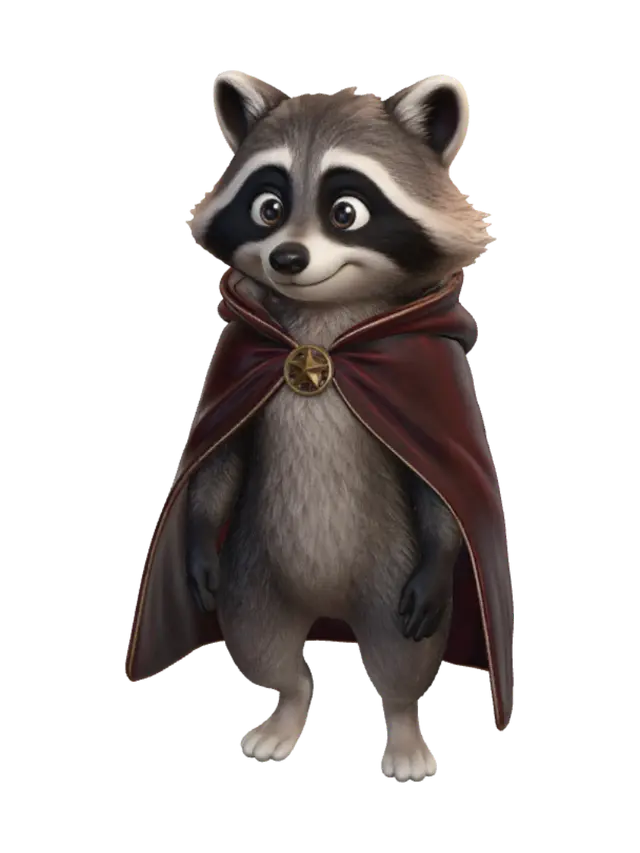 3D model for Raccoon Ranger