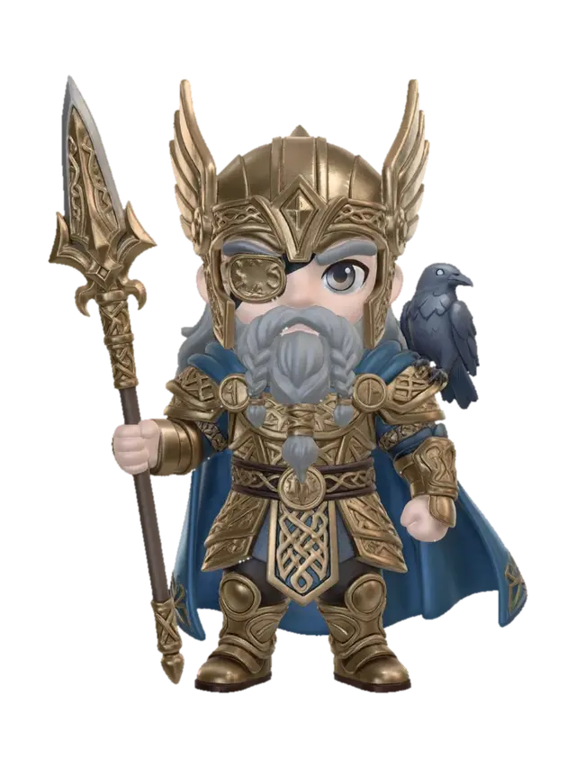 3D model for Auric Dwarven Warlord