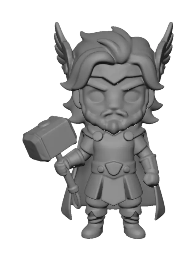 3D model for Chibi Thor