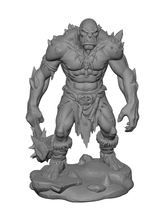 3D model for Frostbound Brute