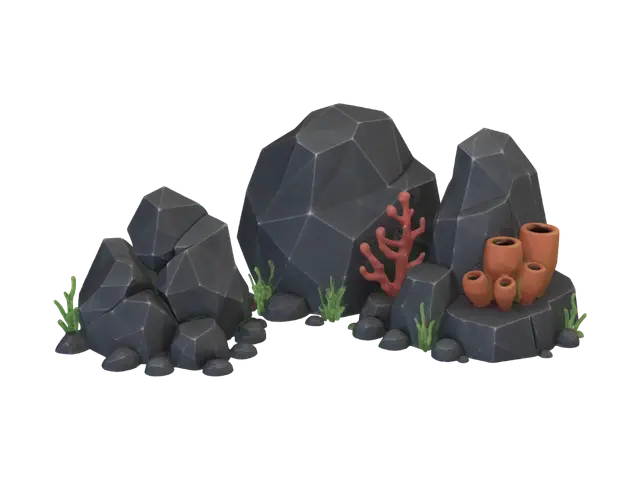 3D model for Polygonal Reef