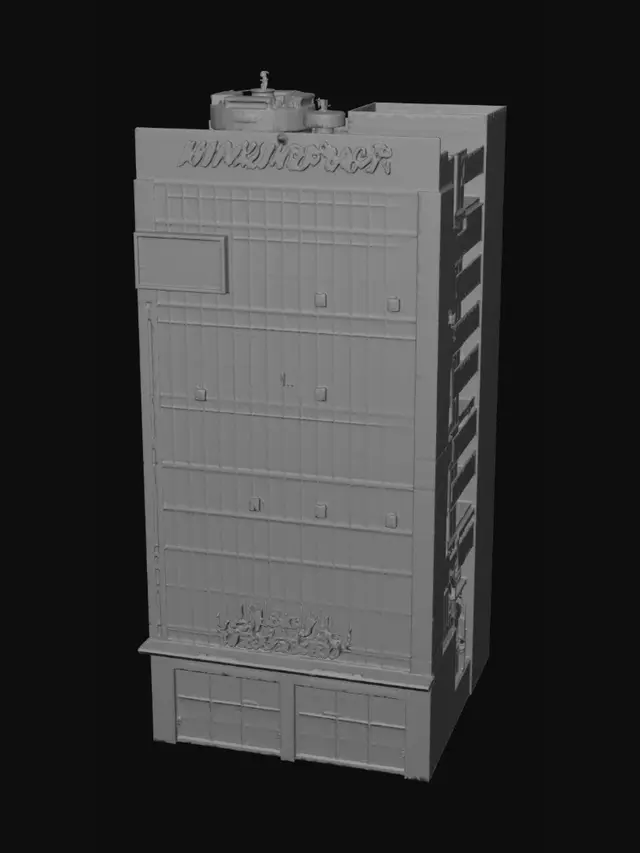 3D model for Hoa Binh Group Building