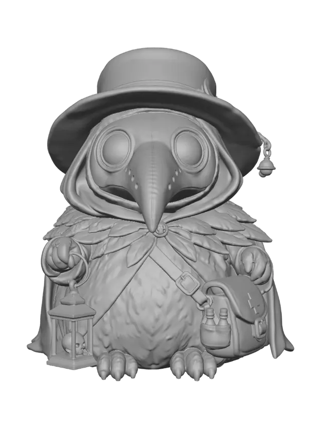 3D model for The Little Plague Warden