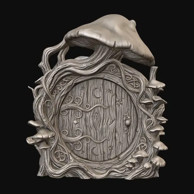 3D model for Enchanted Mushroom Portal