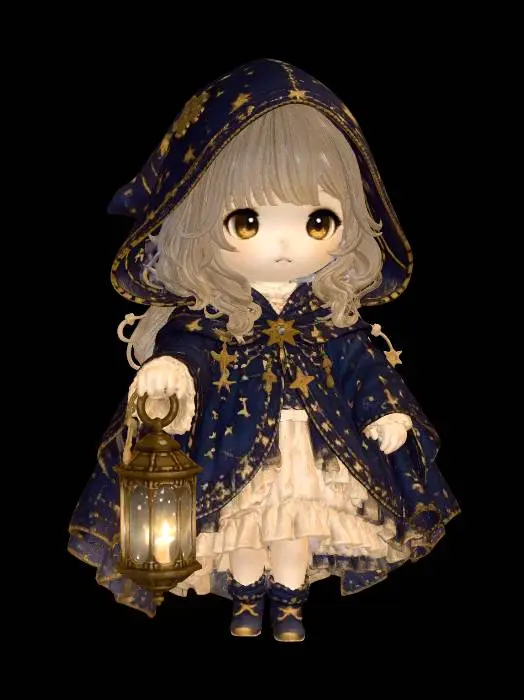 3D model for Lantern in the Velvet Night