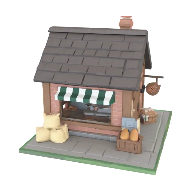 3D model for Little Brick Shop