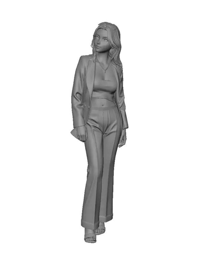 3D model for Mint Suit in the Sunlit Park