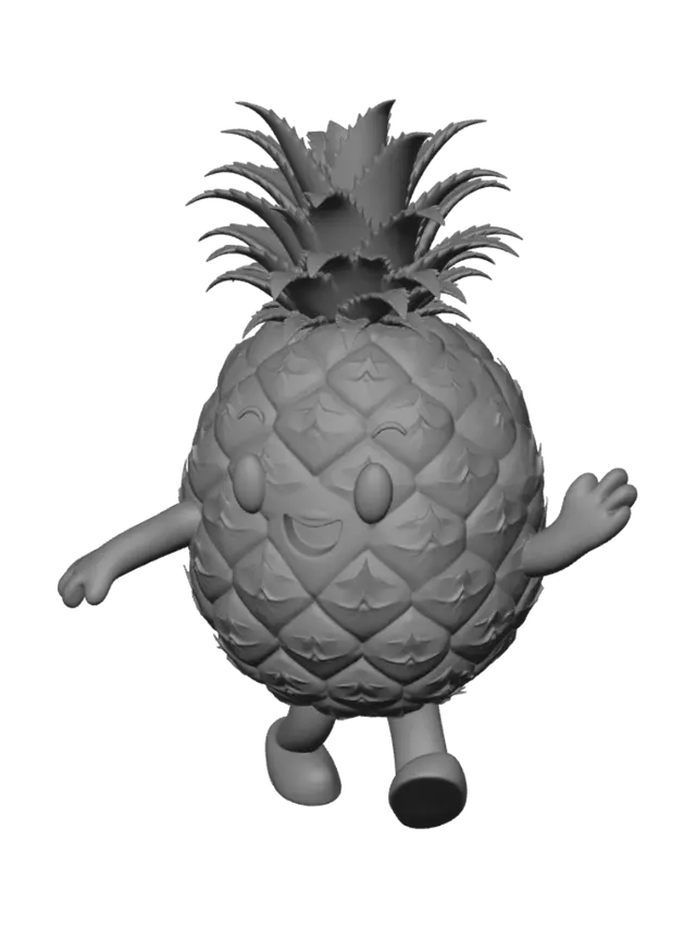 3D model for Cheerful Pineapple