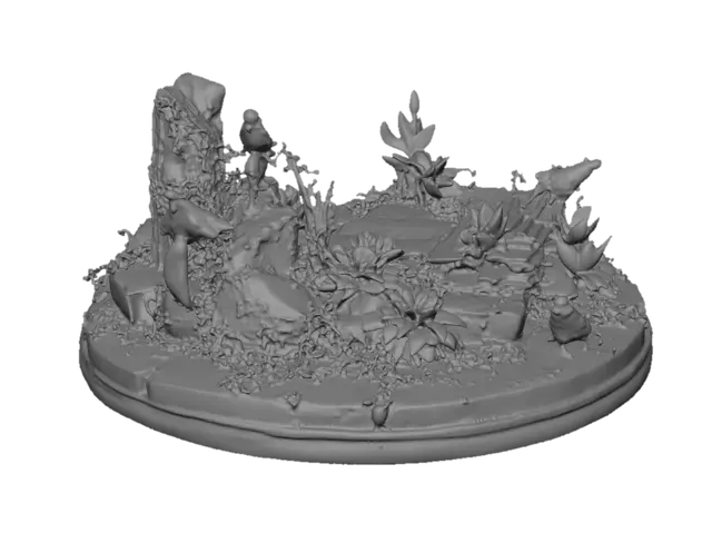 3D model for Doves Among the Ruins