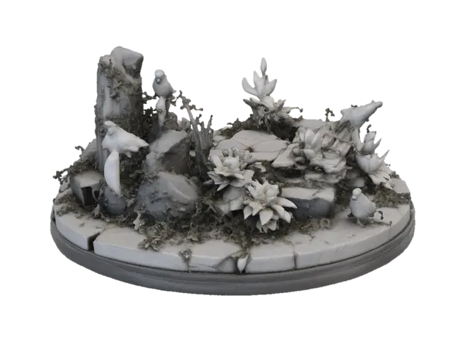 3D model for Doves Among the Ruins