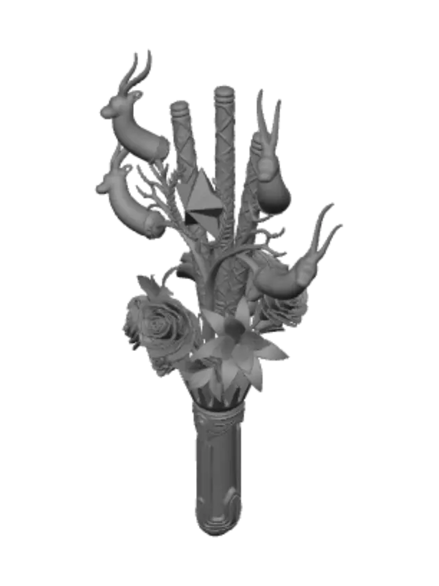 3D model for Blooming Arsenal