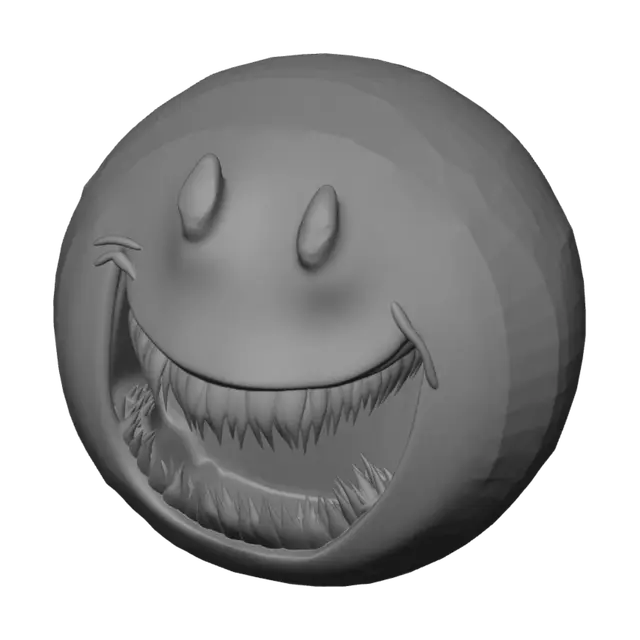 3D model for Maniacal Smile