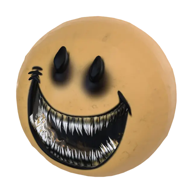 3D model for Maniacal Smile