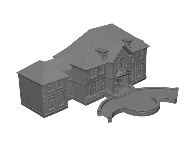 3D model for Harrington Manor