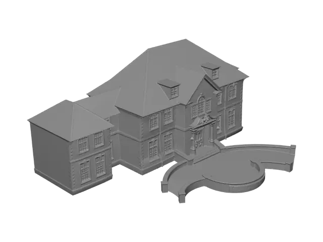 3D model for Harrington Manor