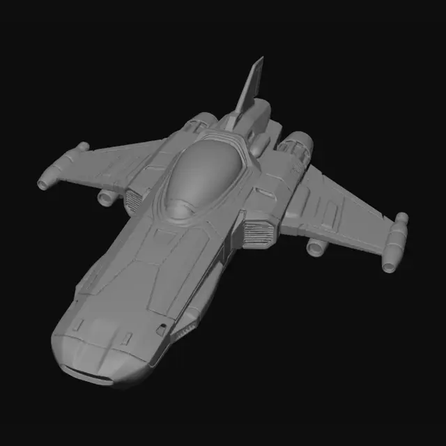 3D model for i need space flying racer sci fi styled vehicles