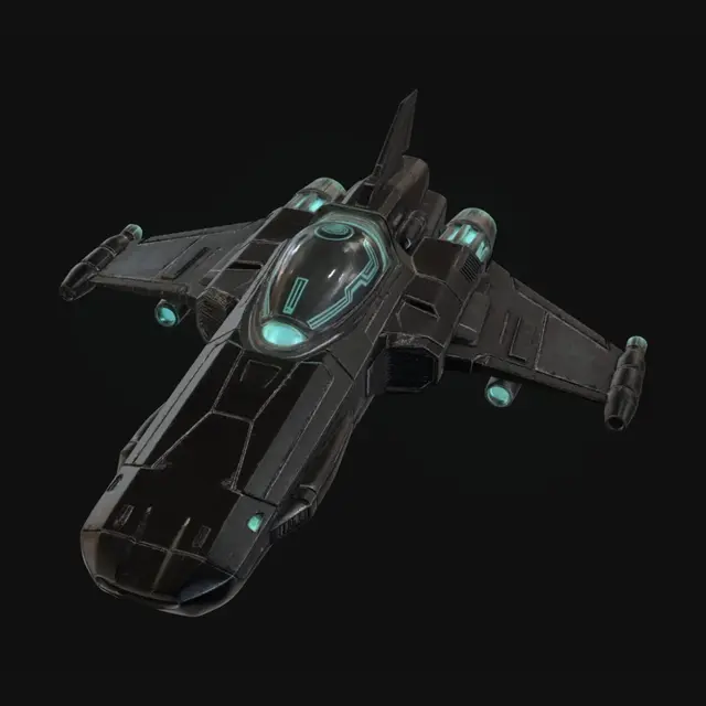 3D model for i need space flying racer sci fi styled vehicles