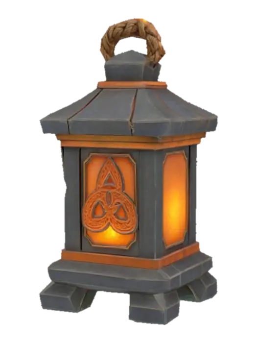 Ethereal Lantern - Dreamlike 3D model, vytvořený pomocí AI
