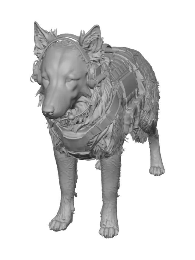 3D model for Canine Commander