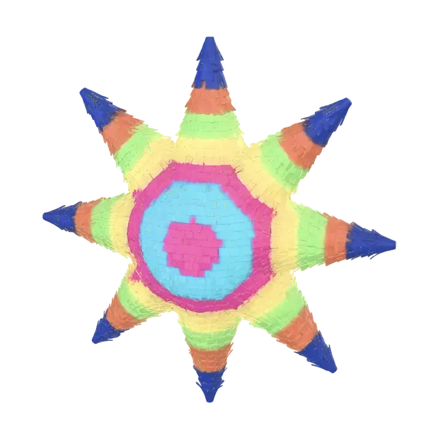 3D-модель Piñata - Rounded, сгенерированная ИИ