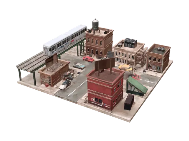 3D model for Miniature City Block