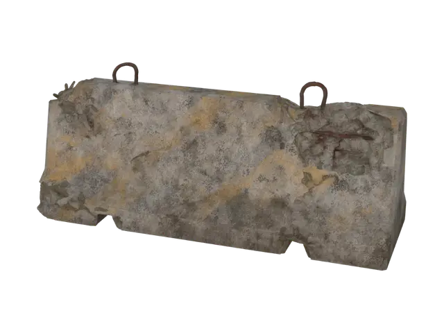 3D model for Weathered Barriers
