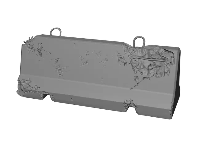 3D model for Weathered Barriers