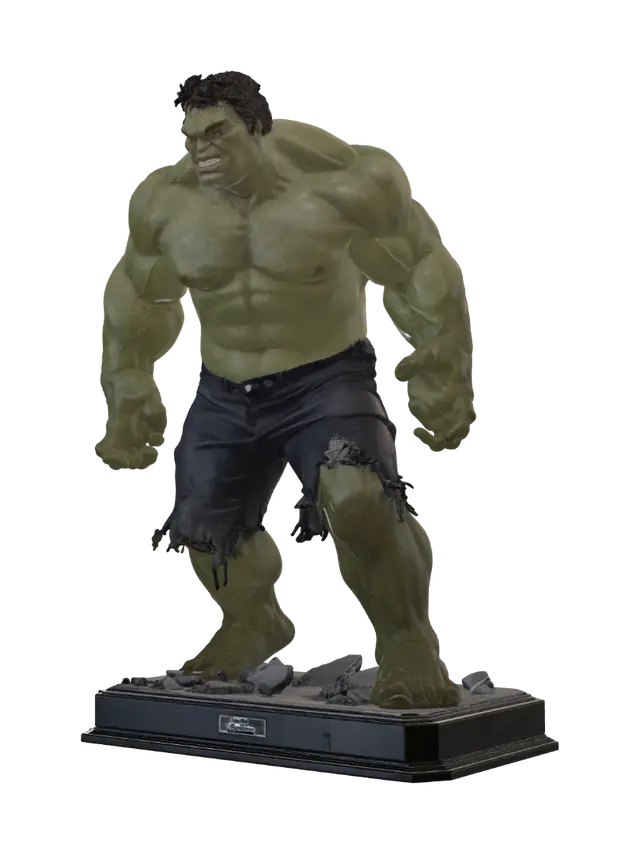 3D model for The Incredible Hulk Statue