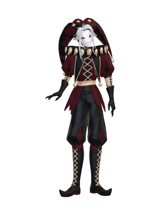 3D model for Crimson Jester