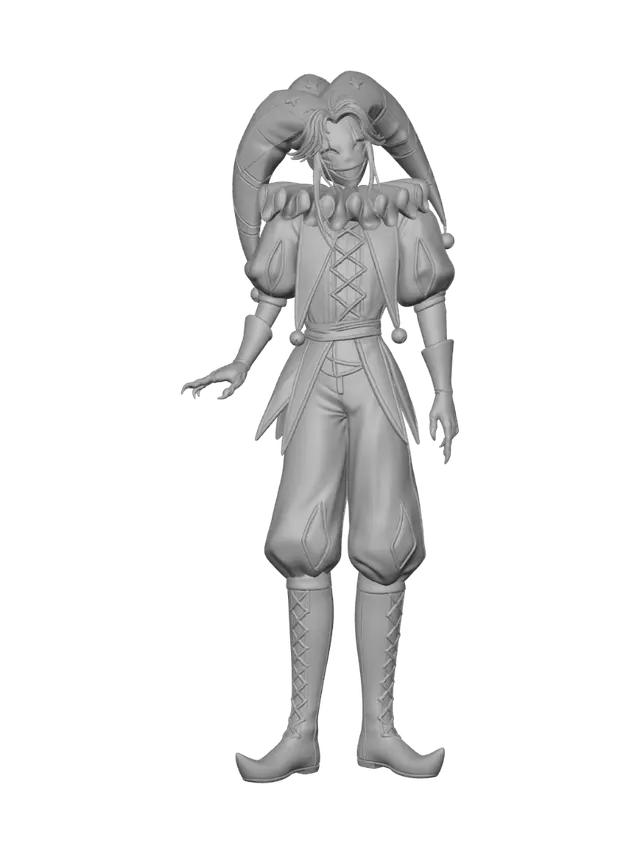 3D model for Crimson Jester