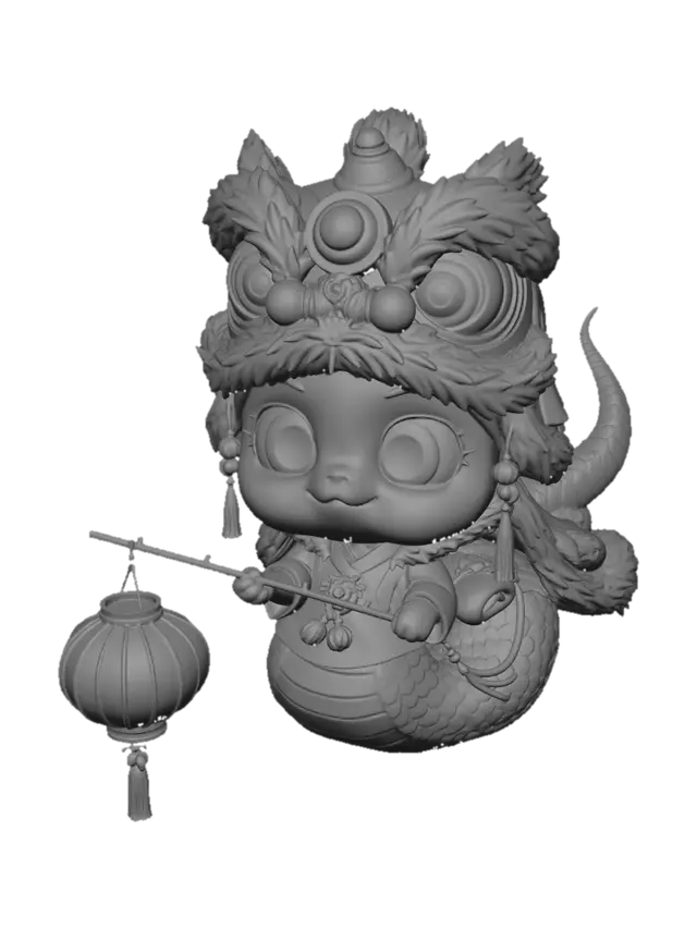 3D model for Lantern Dragon Baby