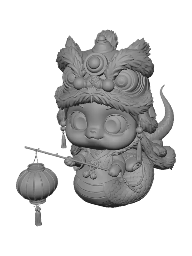 3D model for Lantern Dragon Baby