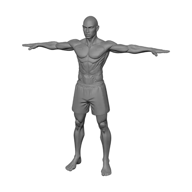 3D model for Tattooed Titan