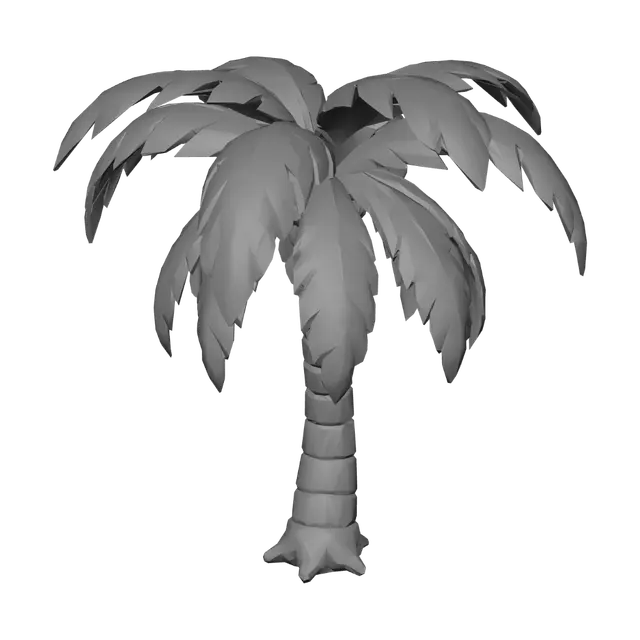 3D model for Paradise Palm