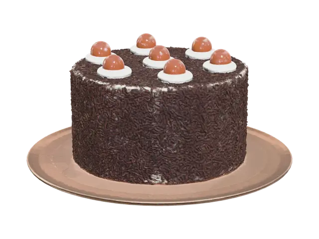 3D model for Portal Cake