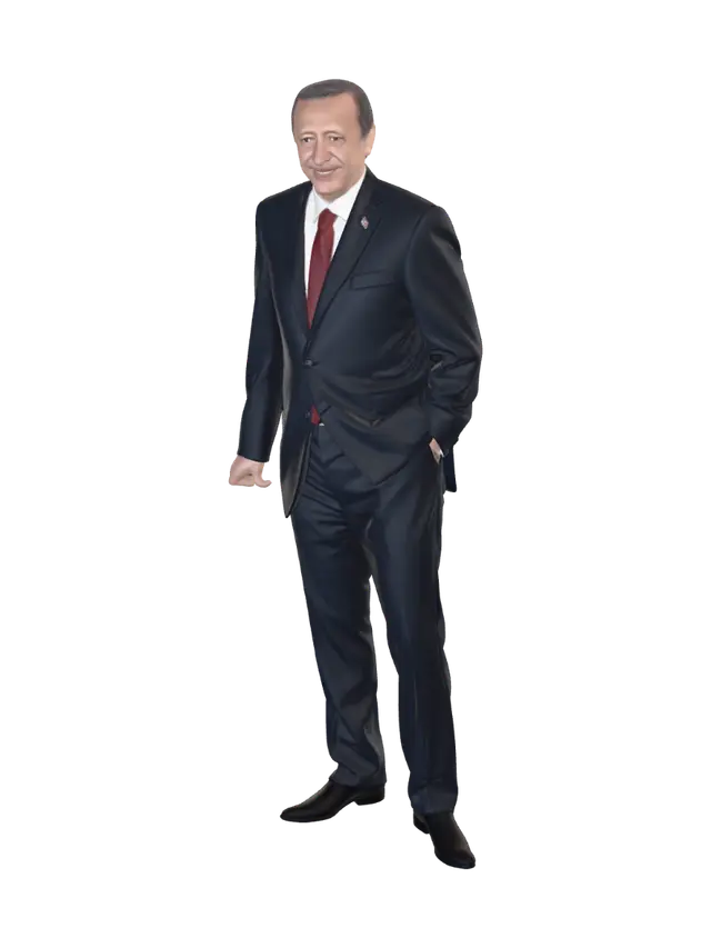 3D model for Formal Portrait of a Turkish Official