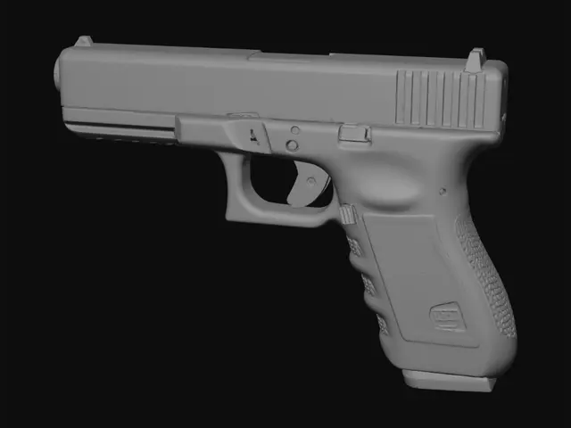 3D model for Gilded Glock