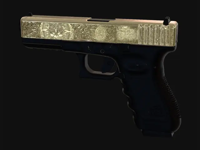 3D model for Gilded Glock
