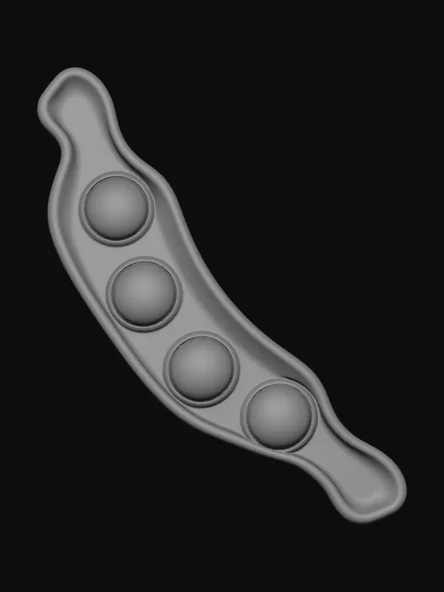 3D model for Arc-shaped perforated bracket