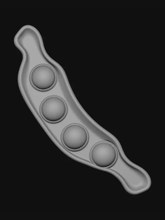 3D model for Arc-shaped perforated bracket