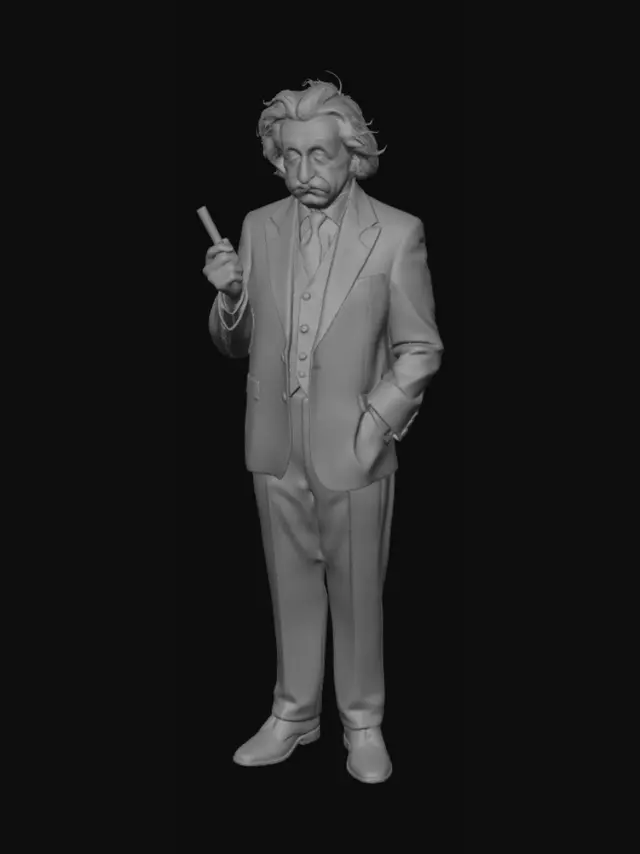 3D model for Realistic Einstein whole body