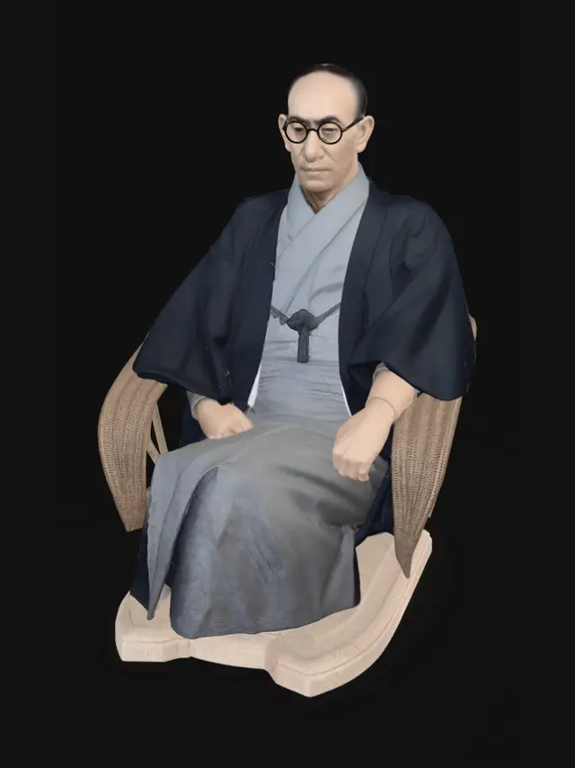 3D model for Quiet Monk on a Bench