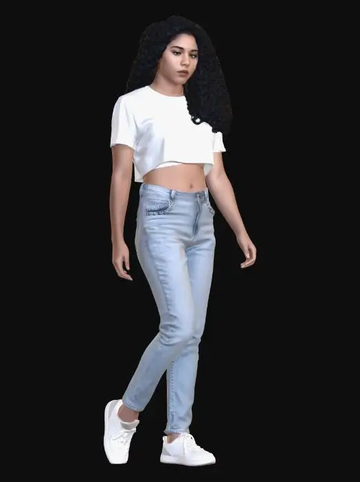 3D model for Effortless Street Style