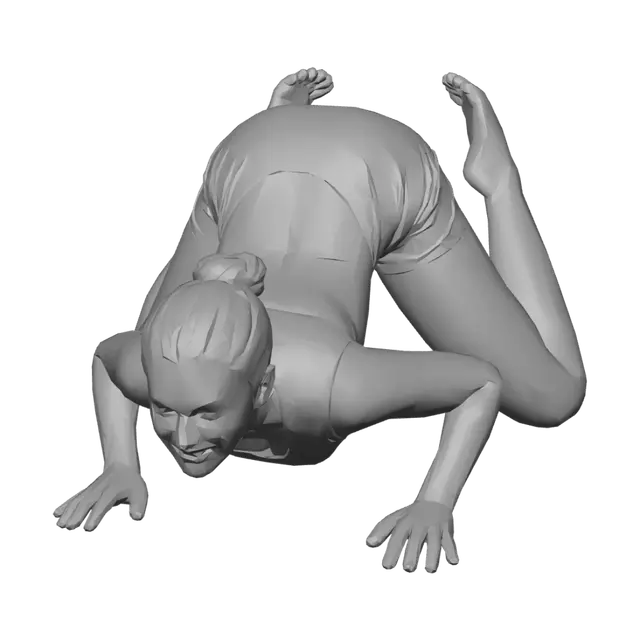 3D model for Morning Yoga Grace