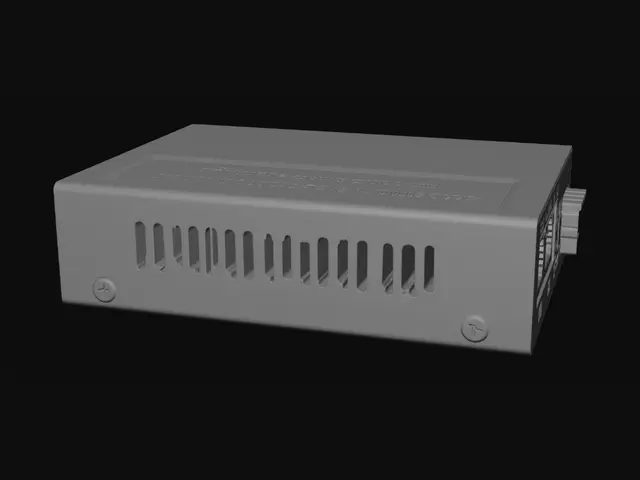 3D model for Two-Port Ethernet Media Converter