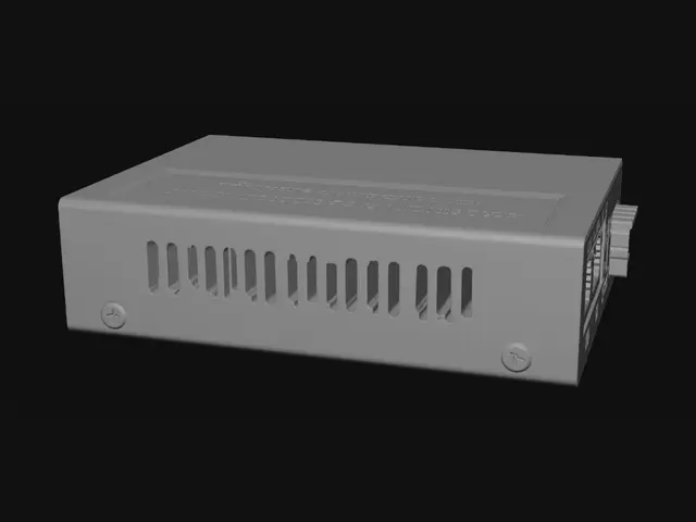 3D model for Two-Port Ethernet Media Converter