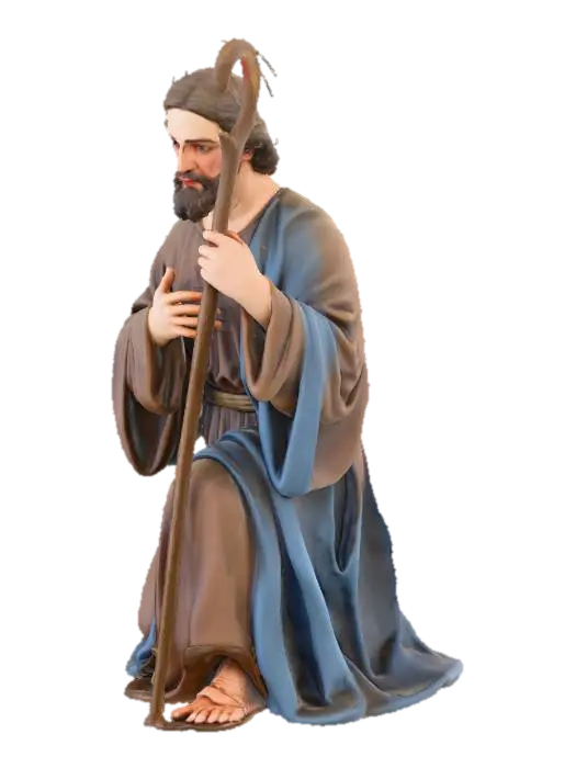 Shepherd's Grace - Joseph 3D model, vytvořený pomocí AI