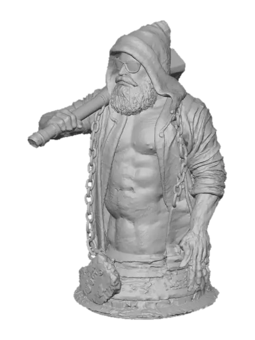 3D model for Santa with an Edge