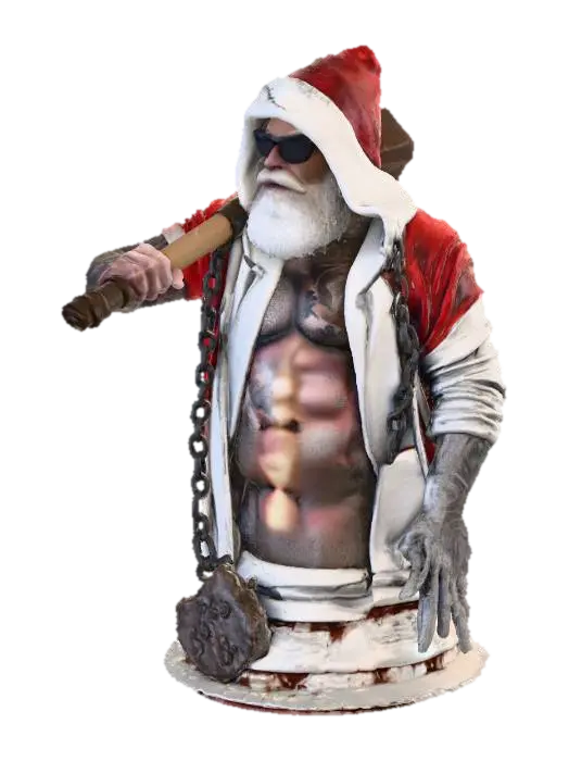 3D model for Santa with an Edge