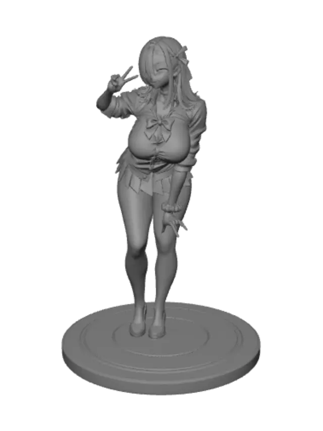 3D model for Azure Peace Sign